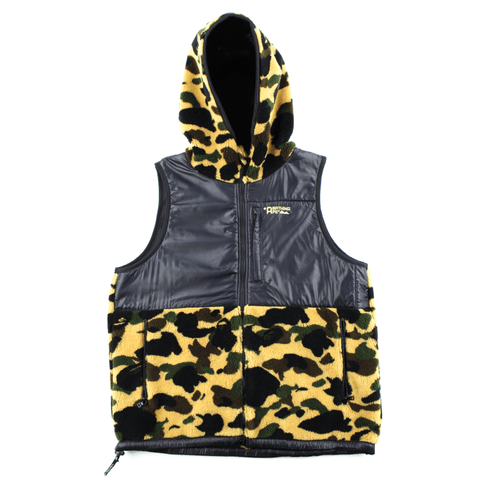 Veste polaire jaune Boa de Bape, première édition