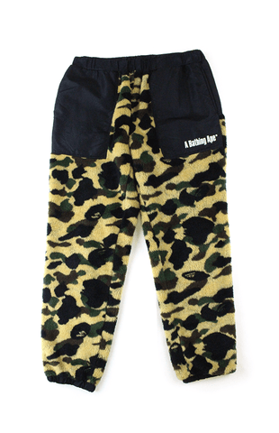Pantalon Bape 1st Yellow Camo BOA