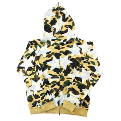 Bape 1st Yellow Camo Bapesta All Over Full Zip