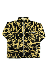 Bape 1st Yellow Camo Boa Fleece