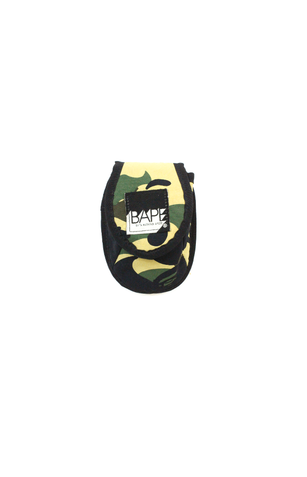 Bape 1st Yellow Camo Coin Pouch - SaruGeneral