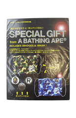 Bape 1st Yellow Camo emook Face Mask + Pins