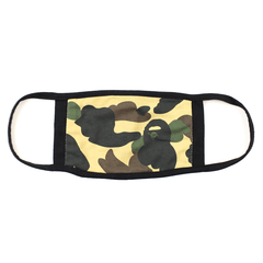 Bape 1st Yellow Camo Facemask