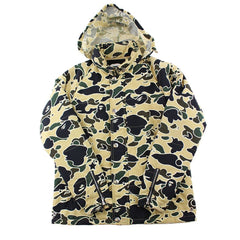 Veste camouflage jaune Psychedelic Camo de Bape 1st