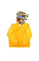 Sweat à capuche Bape 1st Yellow Camo Shark Orange