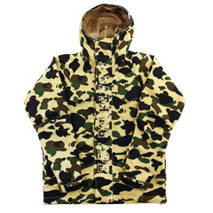 veste de snowboard Bape 1st jaune camouflage