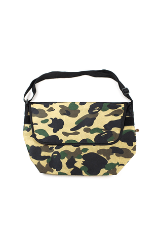 Bape 1st Yellow camo Messenger Bag