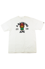 T-shirt Bape 2008 Baby Milo Année du Dragon Blanc
