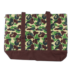 Bape ABC Green Brown Camo Tote Bag