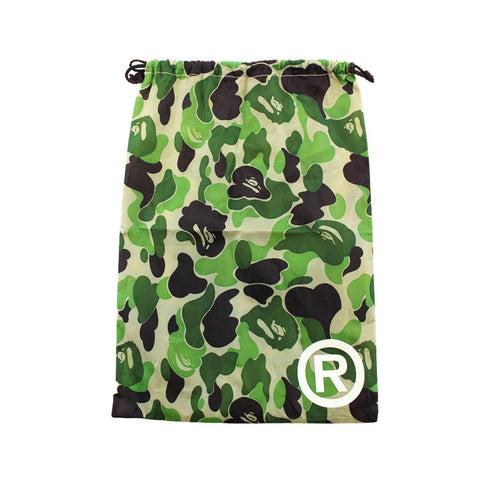 sac à cordon Bape ABC camouflage vert