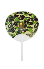 Bape ABC Green Camo Hand Fan