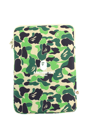 Housse pour ordinateur portable Bape ABC Green Camo 13