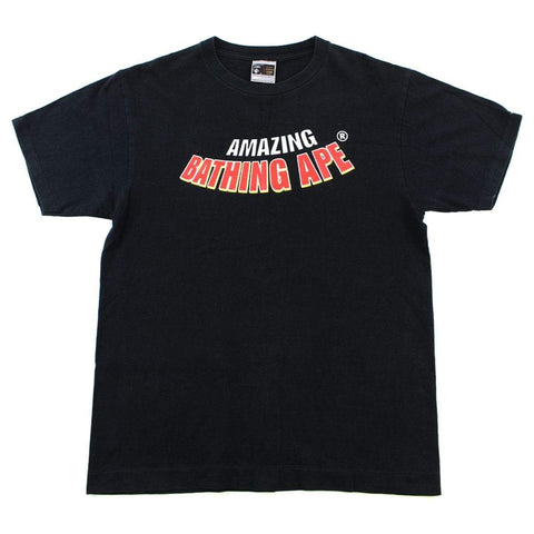 Bape Amazing Bathing Ape Tee Black
