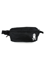 Sac banane Bape Ape Head Crossbones noir