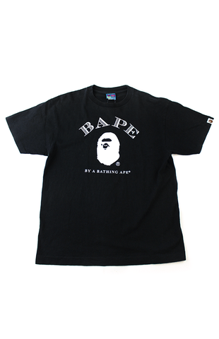 T-shirt noir avec logo Bape Ape