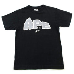 T-shirt Bape Ape Text Bapesta noir