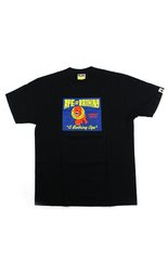T-shirt Bape Ape is Bathing Versace Ape Noir