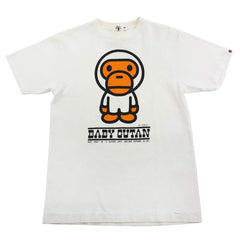 T-shirt Bape Baby Gutan blanc