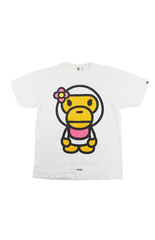 T-shirt Bape Baby Lisa blanc