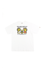 T-shirt en bambou Bape Baby Milo Baby Lisa blanc