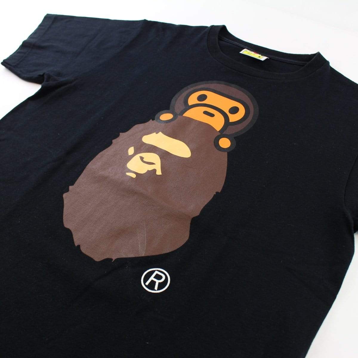 Bape Baby Milo Big Ape Tee Black - SaruGeneral
