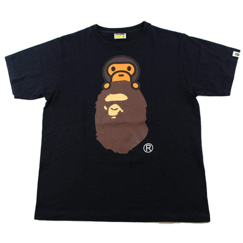T-shirt Bape Baby Milo Big Ape noir