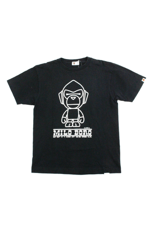 T-shirt Bape Baby Milo Cyborg noir