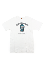T-shirt Bape Baby Milo General Suit blanc