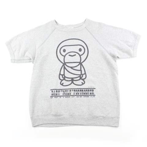 Pull ras du cou Bape Baby Milo Generals SS gris