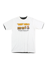 Bape Baby Milo Horses Reversible Tee White