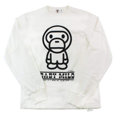 Figurine Bape Baby Milo LS Blanche