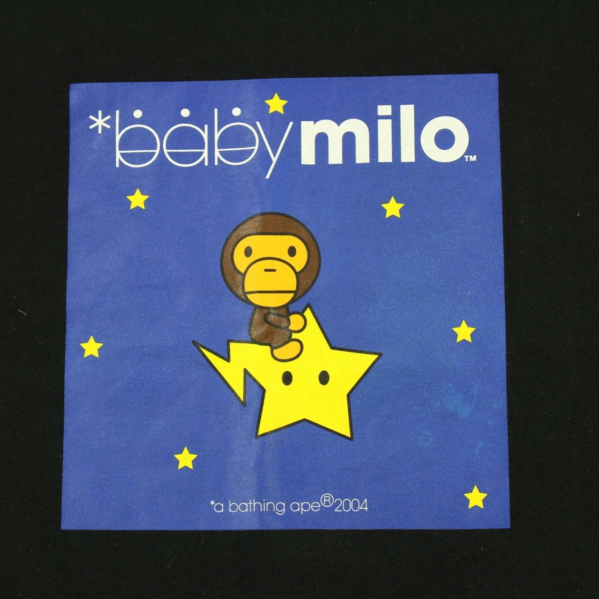 Bape Baby Milo Night Sky Tee Black - SaruGeneral