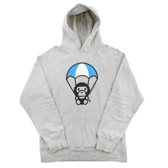 Sweat à capuche Bape Baby Milo Parachute Gris