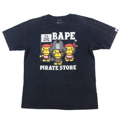 T-shirt Bape Baby Milo Pirate Store noir