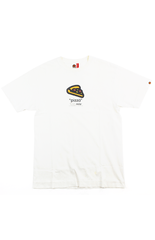 T-shirt Bape Baby Milo Pizza blanc