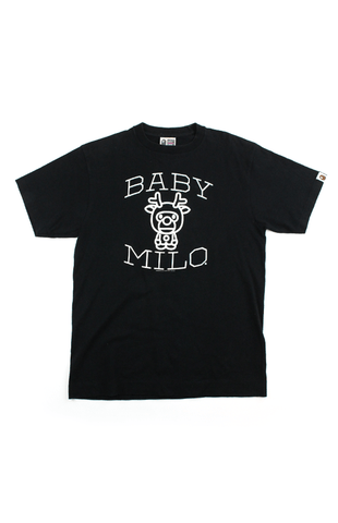 T-shirt Bape Baby Milo Reindeer noir