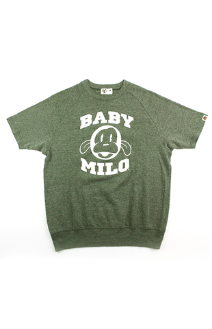 Bape Baby Milo SS Crew Vert