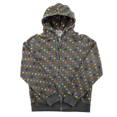 Bape Baby Milo Safari Monogram Full Zip Gris