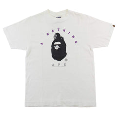T-shirt Bape Baby Milo avec logo Sleeping Big Ape blanc
