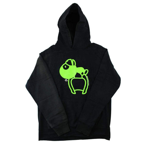 Sweat à capuche Bape Baby Milo Sleeping Generals noir