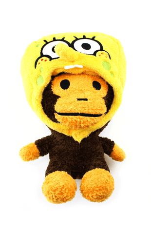 Peluche Bape Baby Milo Bob l'éponge