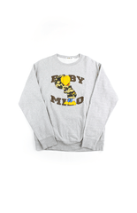 Bape Baby Milo en 1st Yellow Crew Grey