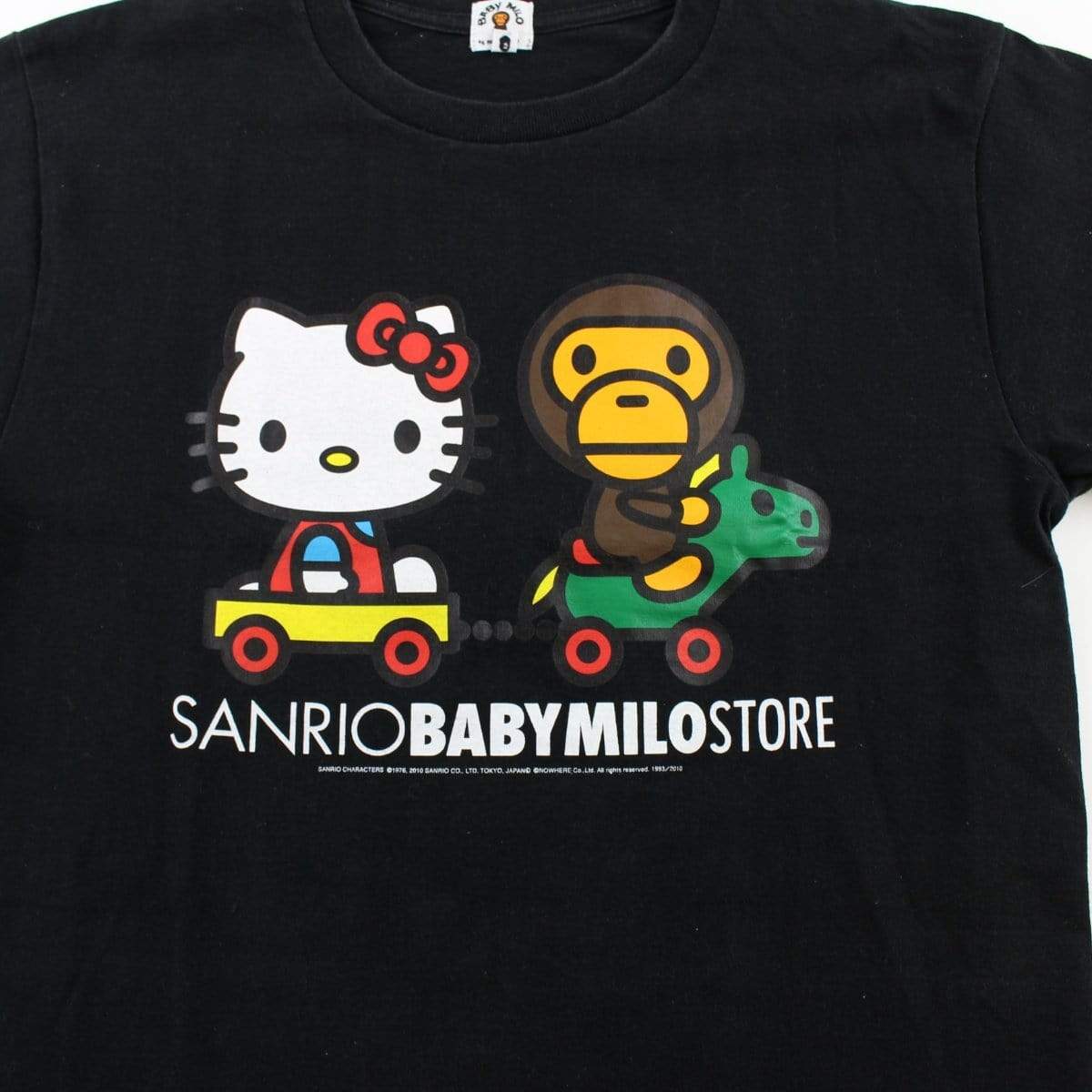 Bape Baby Milo x Hello Kitty Tee Black - SaruGeneral