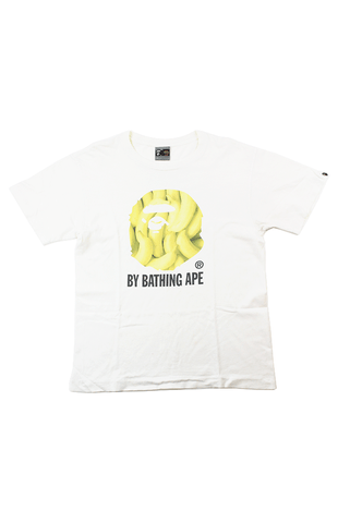 T-shirt Bape Banana Big Ape avec logo blanc