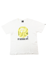 Bape Banana Big Ape Logo Tee White