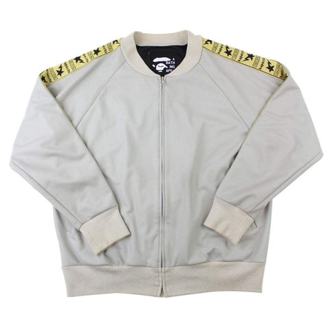 Veste de survêtement Bape Bapesta grise