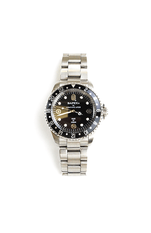 Bape Bapex Black & Silver