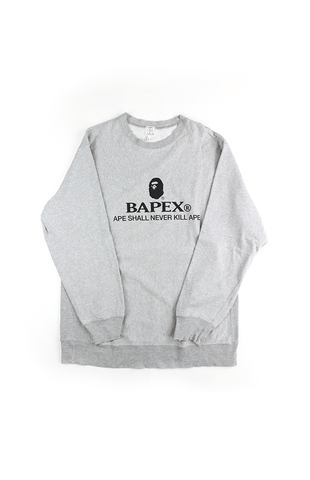 Bapex Logo Crew Grey