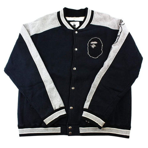 Veste universitaire en coton Bape Big Ape
