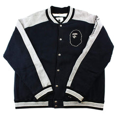 Veste universitaire en coton Bape Big Ape
